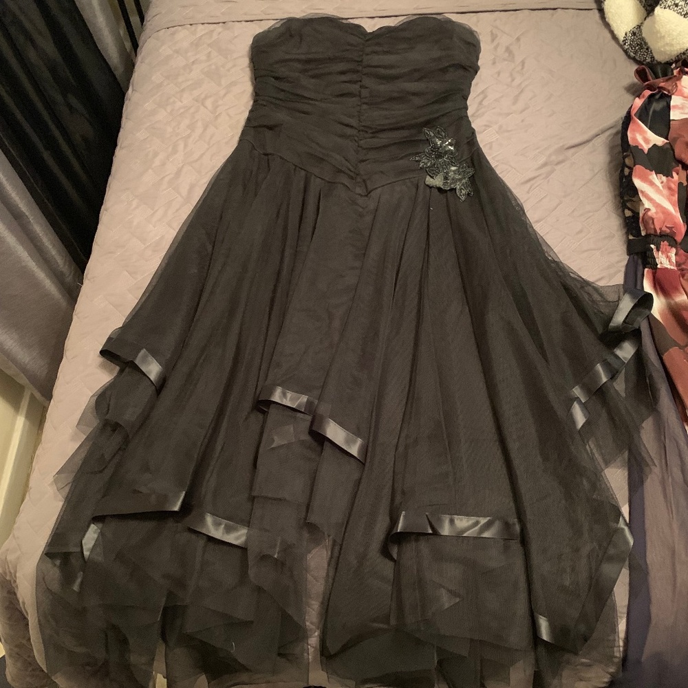Black formal dress